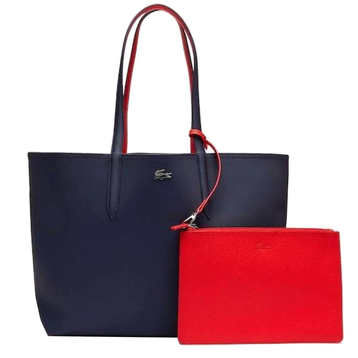 Sac shopping réversible bicolore Anna Lacoste