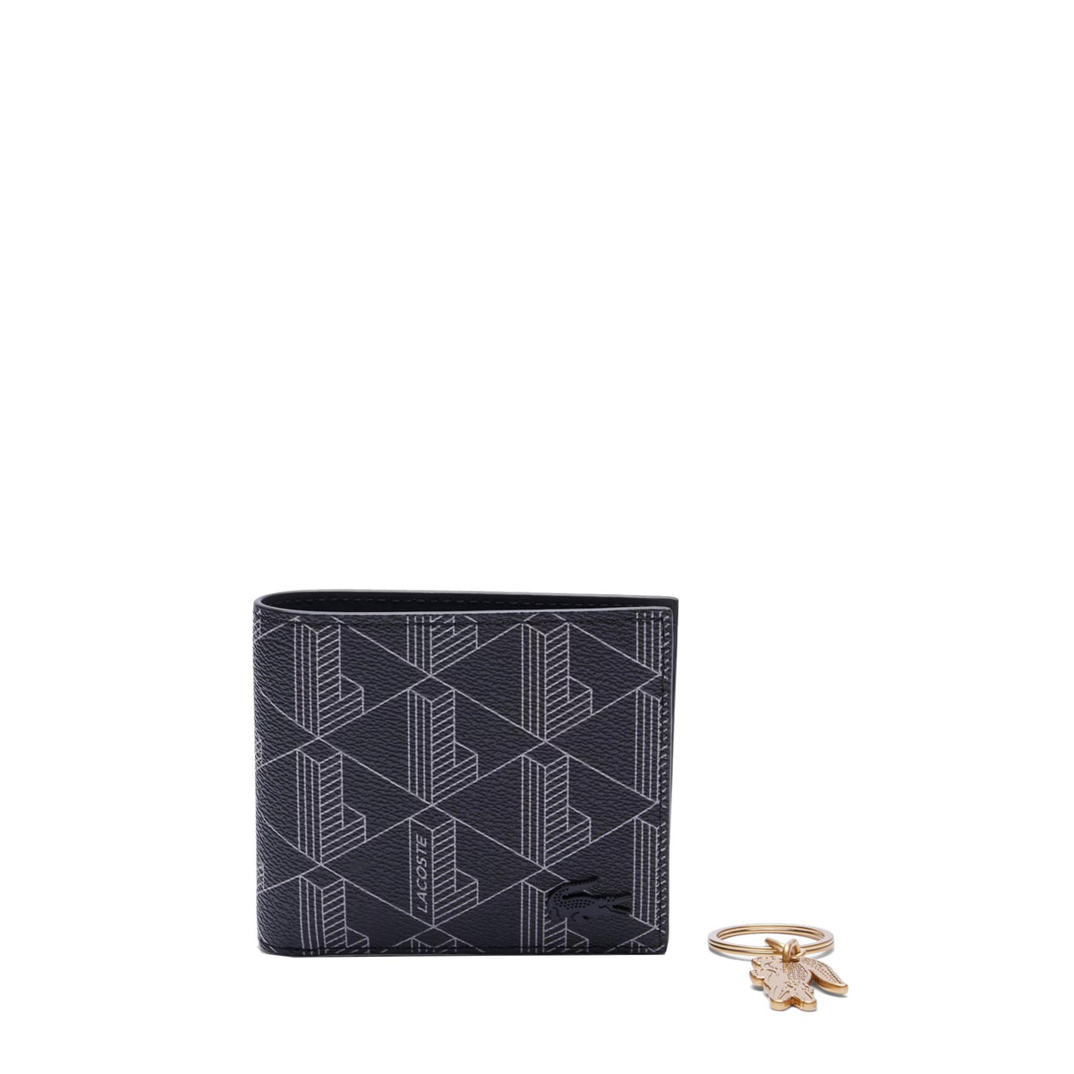 Coffret portefeuille et porte clés The Blend Lacoste – vue 2