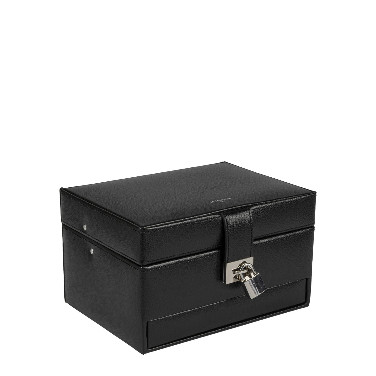 Boîte à bijoux en cuir Le Tanneur