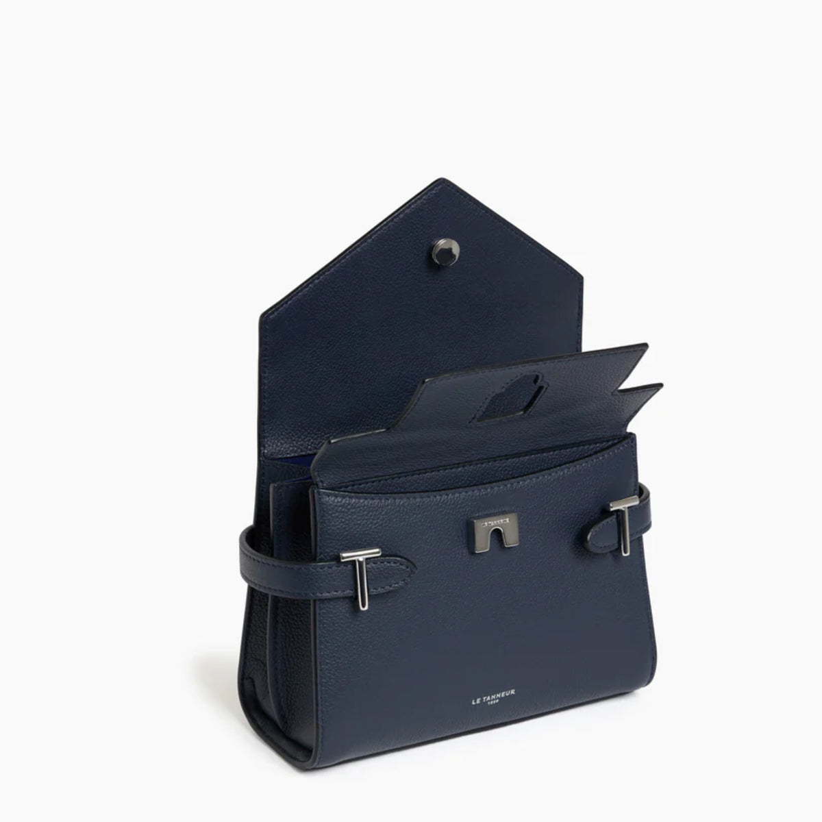 Petit sac à main en cuir Emilie Le Tanneur – vue 4