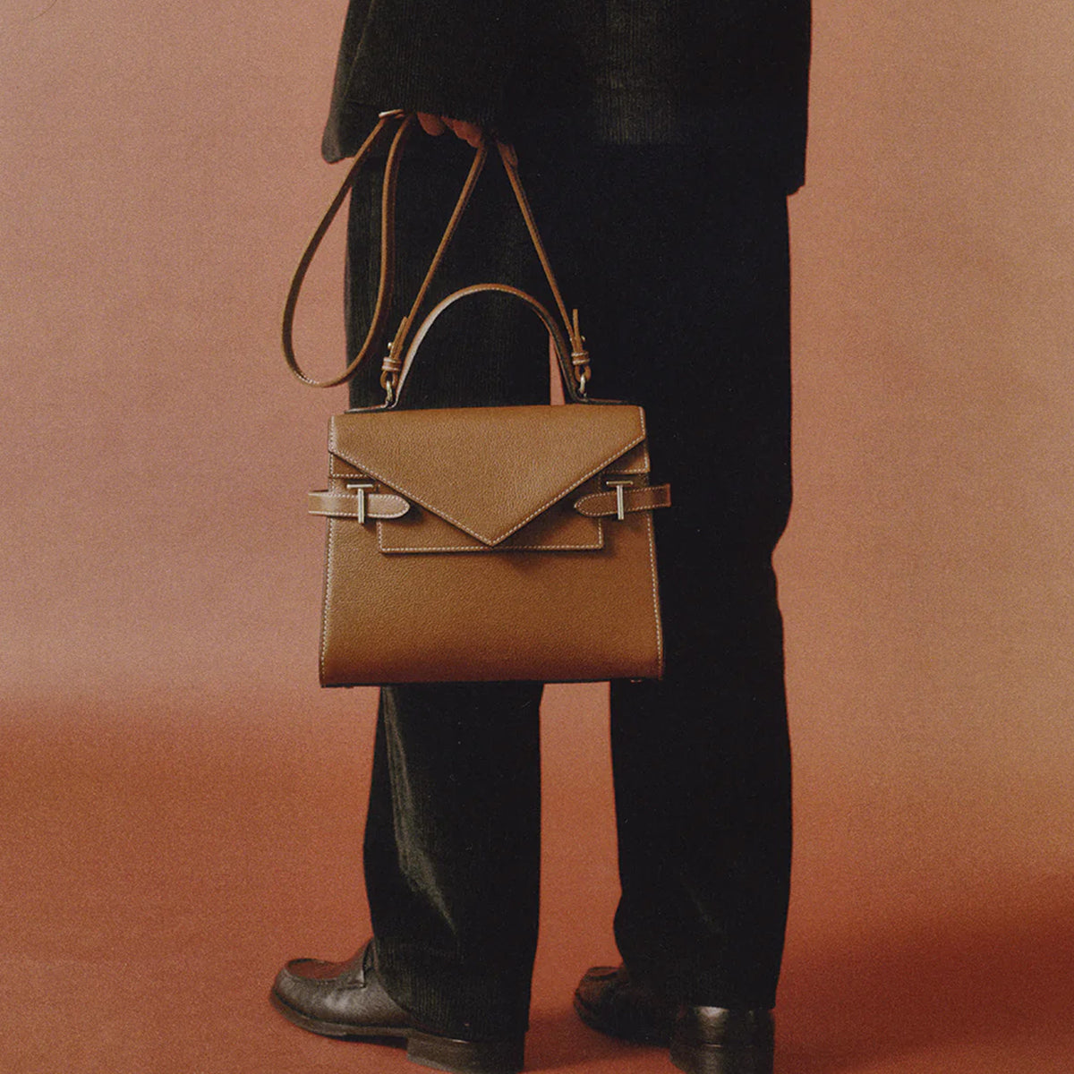 Sac à main en cuir Emilie Le Tanneur – vue 6