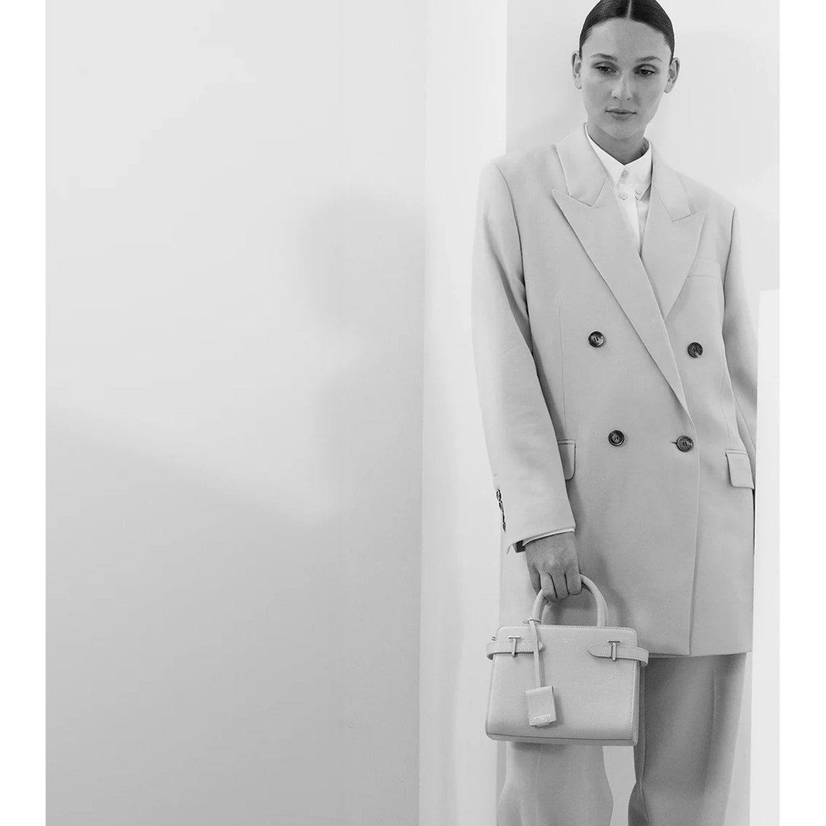 Petit sac à main en cuir Emilie Le Tanneur – vue 4