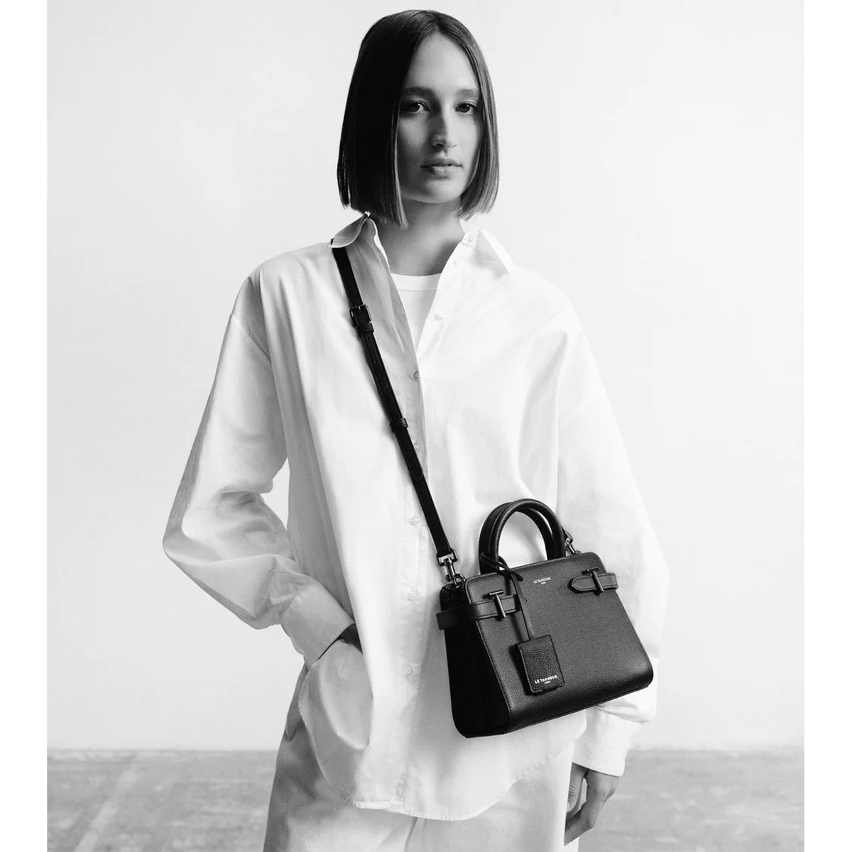 Petit sac à main en cuir Emilie Le Tanneur – vue 5