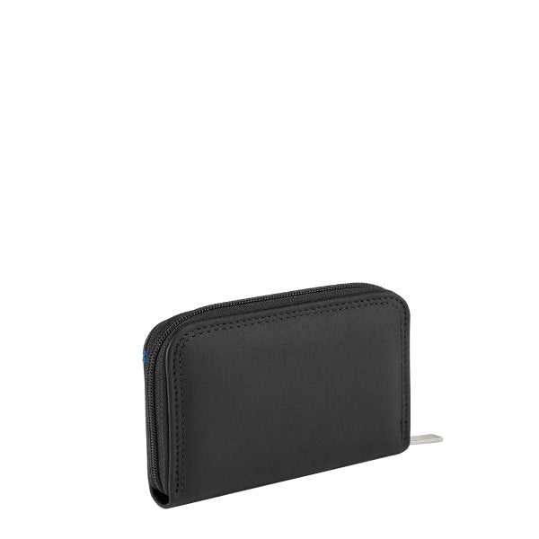 Porte monnaie zippe en cuir lisse Martin Le Tanneur – vue 2