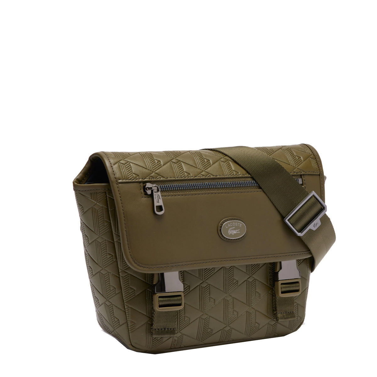 Messenger cuir Nomogramme Lacoste – vue 3
