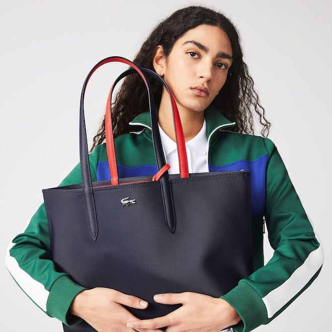 Sac shopping réversible bicolore Anna Lacoste – vue 8