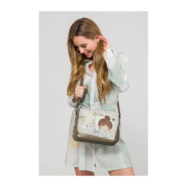 Sac bandoulière 3 compartiment Sophia Anekke – vue 8