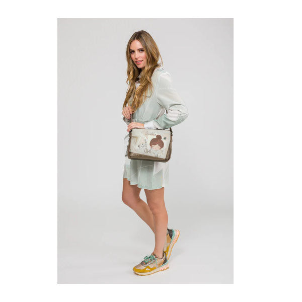 Sac bandoulière 3 compartiment Sophia Anekke – vue 6