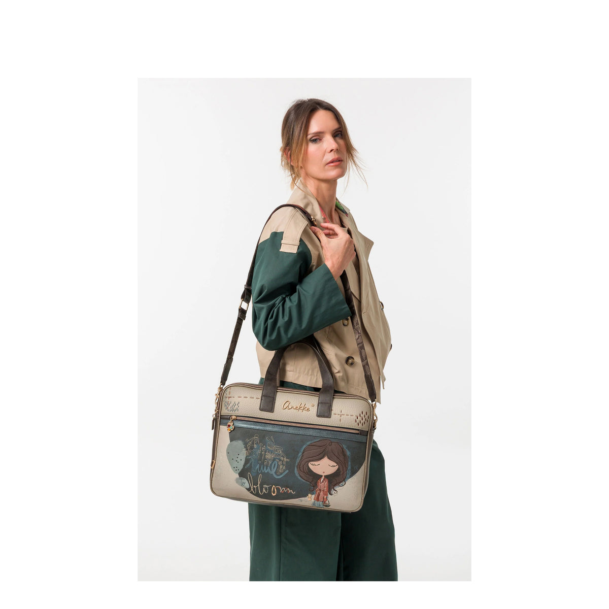 Anekke Tulip briefcase