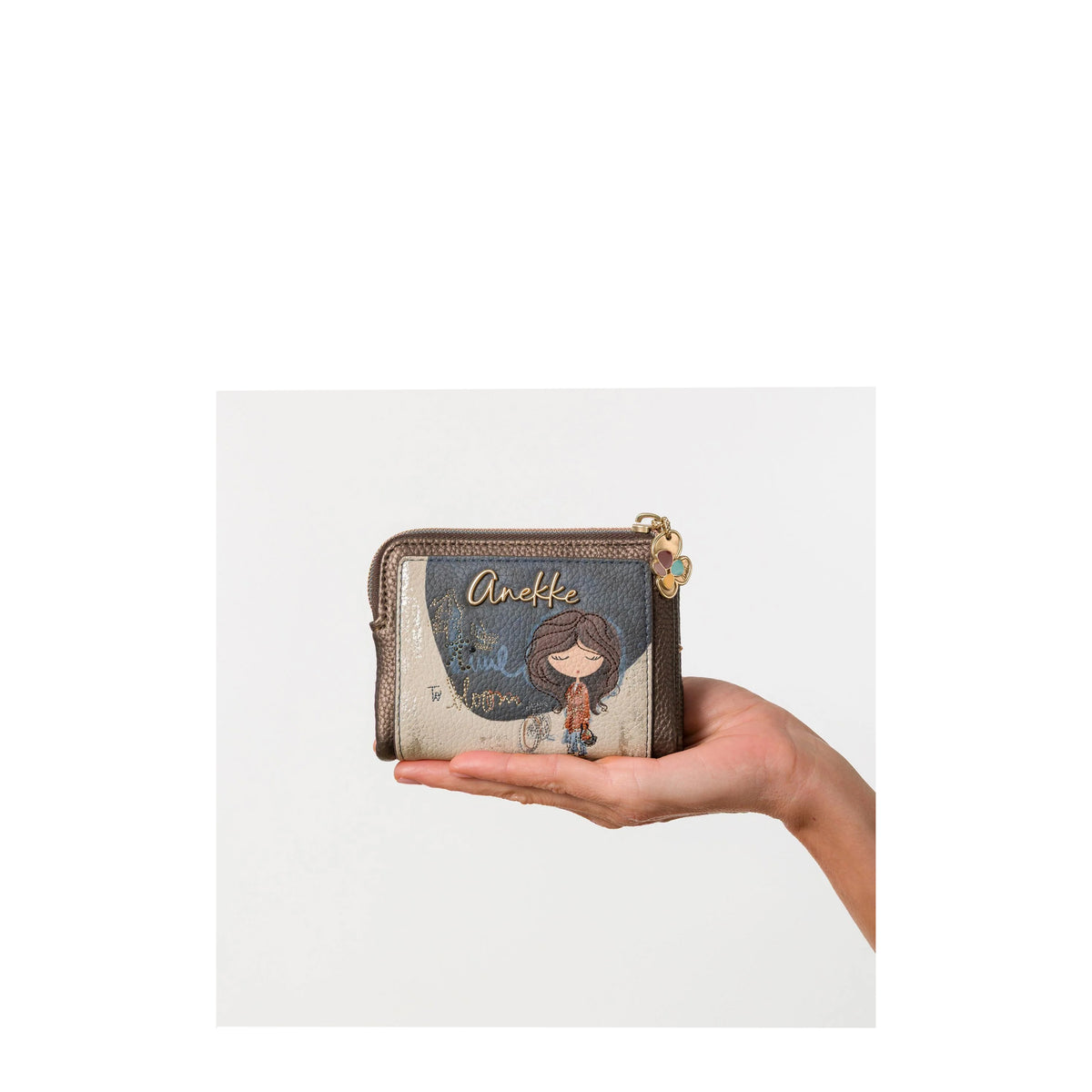 Petit portefeuille RFID Tulip Anekke