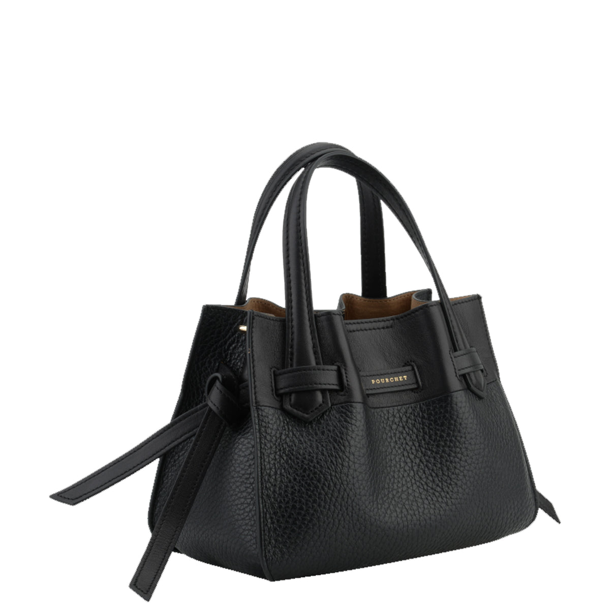 Sac à main en cuir Blossom Pourchet – vue 2