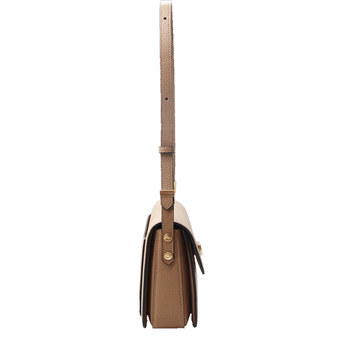 Grand sac travers en cuir Auteuil Pourchet – vue 3