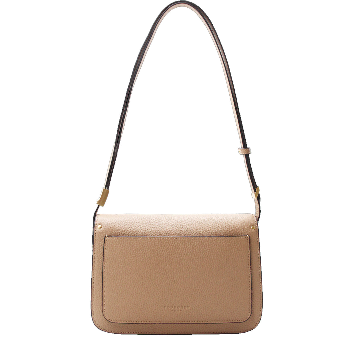 Grand sac travers en cuir Auteuil Pourchet – vue 4