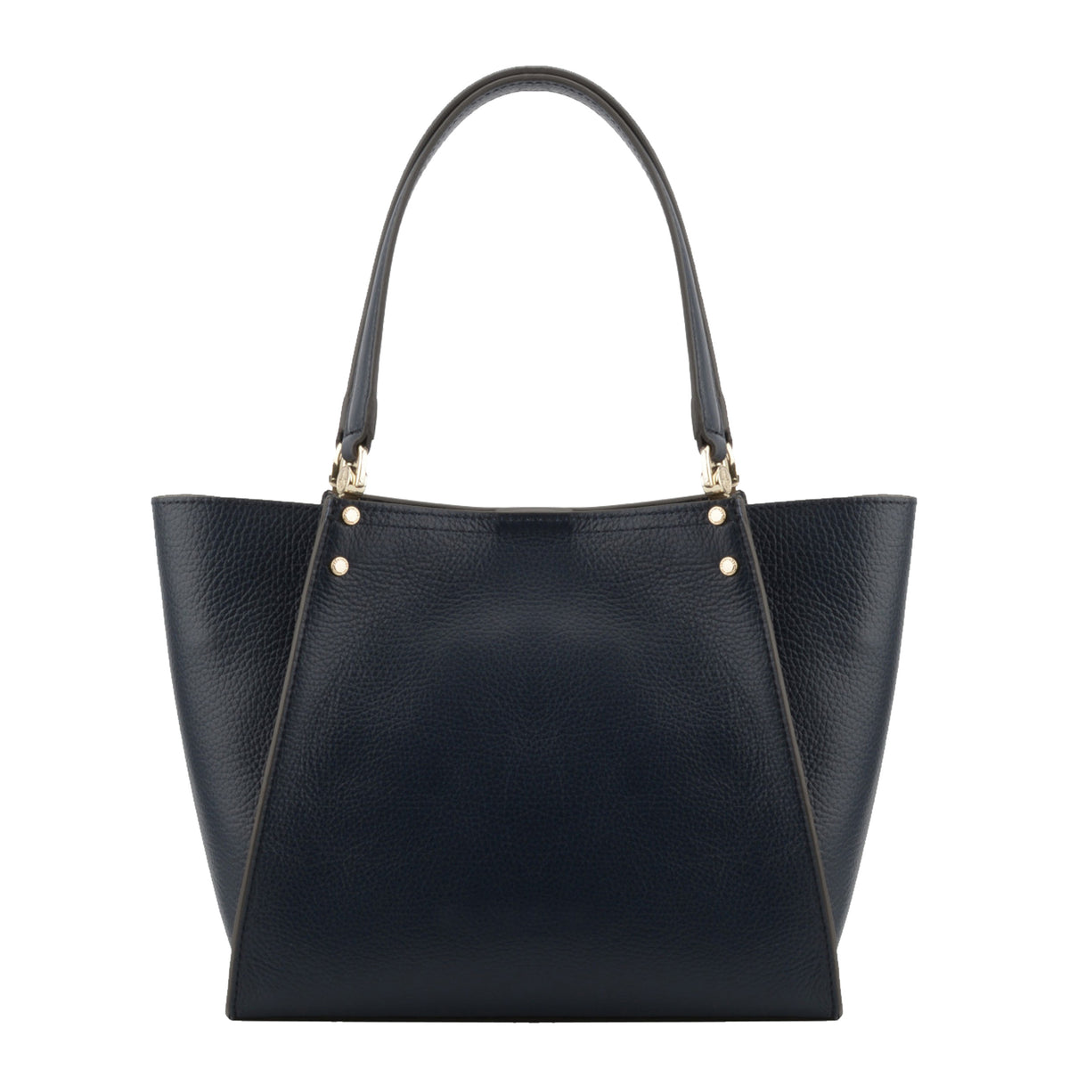 Shopping en cuir Hebdo Pourchet – vue 3