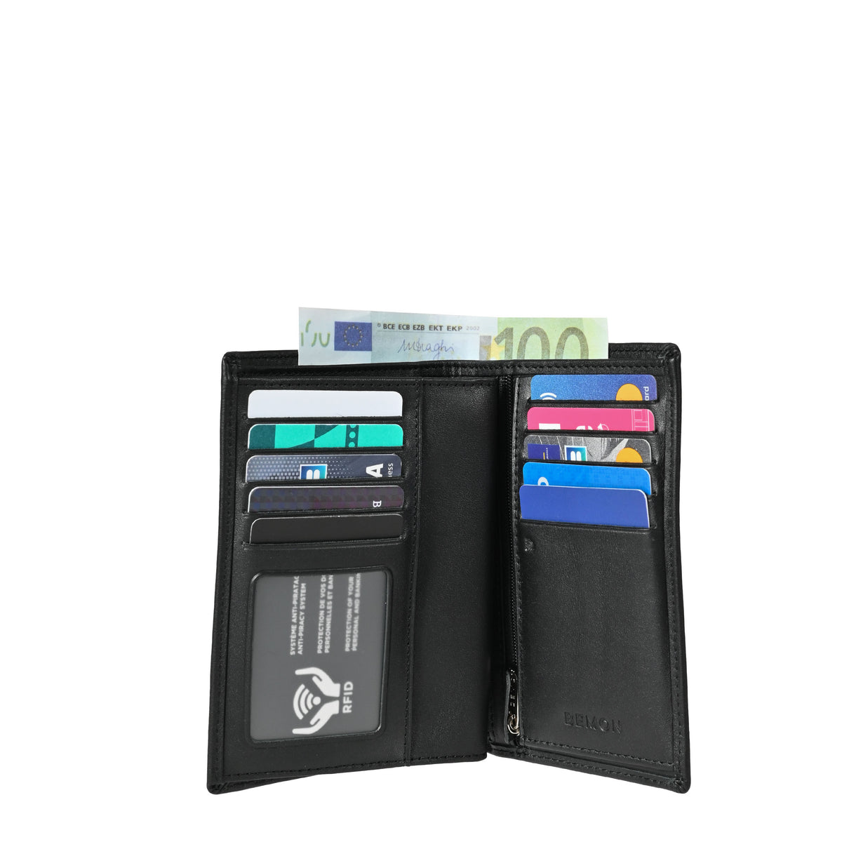 Portefeuille cuir Raphael Bemon – vue 4