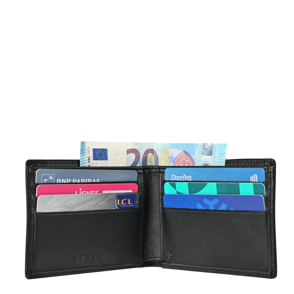 Portefeuille italien Raphael Bemon 6 cartes – vue 4