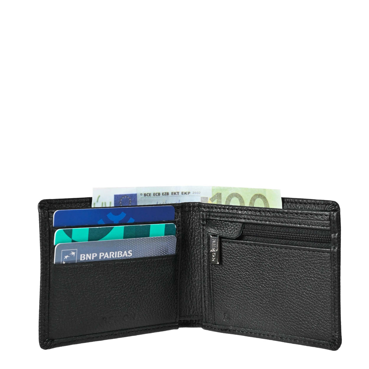 Portefeuille italien cuir Enzo Bemon – vue 4