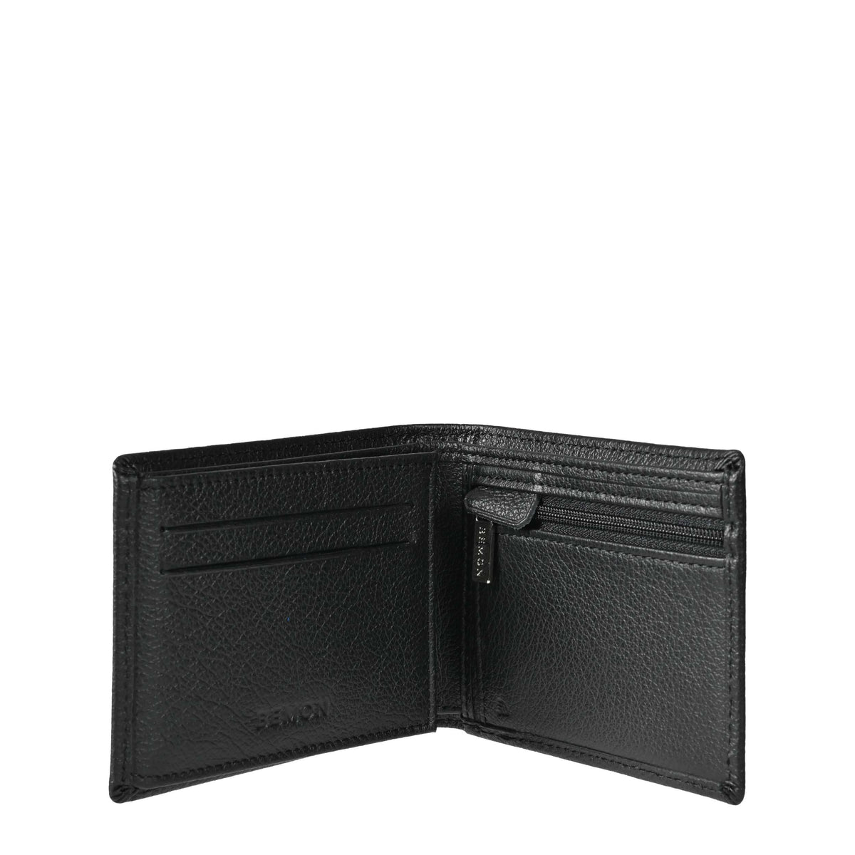 Portefeuille italien cuir 3 volets Enzo Bemon – vue 3