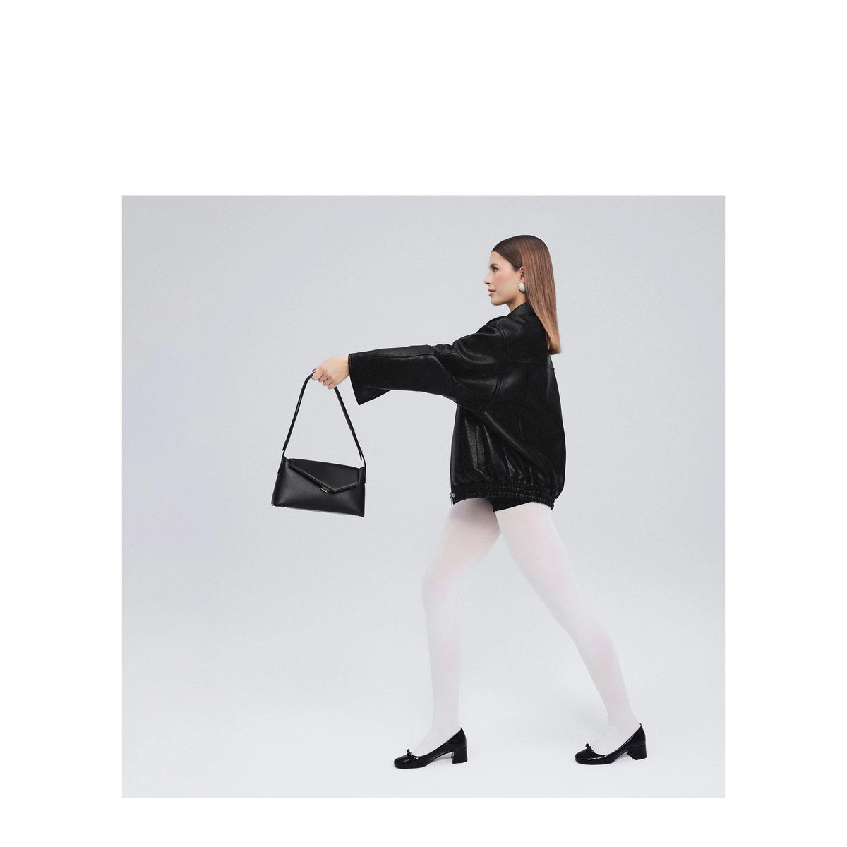 Sac à main en cuir Zoé Lancaster – vue 7