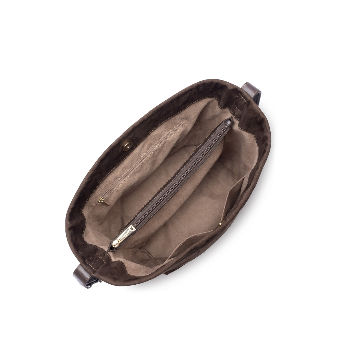 Lancaster suede bucket bag