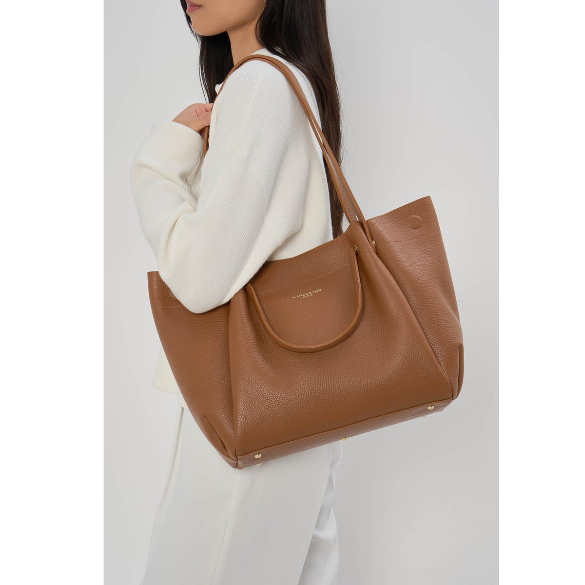 Très grand sac cabas épaule Ida Double Lancaster – vue 6