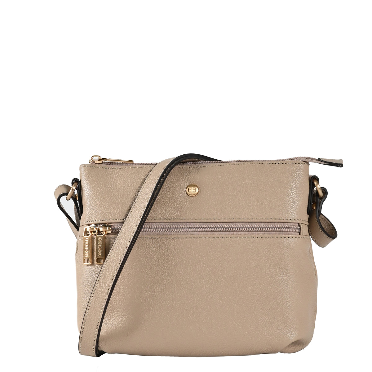 Sac travers en cuir Jacqueline Bemon – vue 4