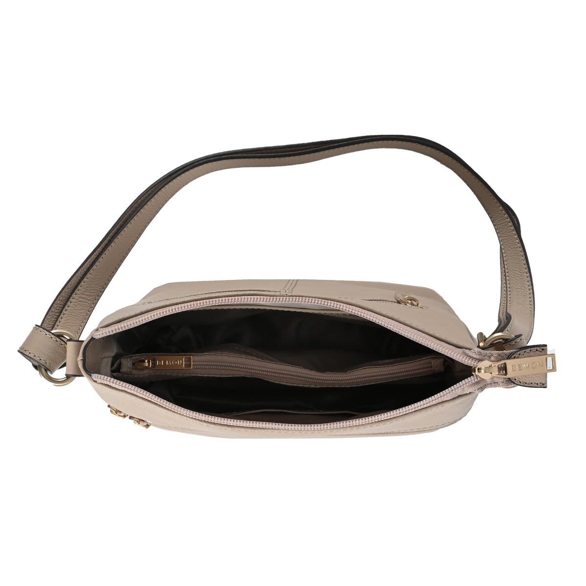 Sac travers en cuir Jacqueline Bemon – vue 7