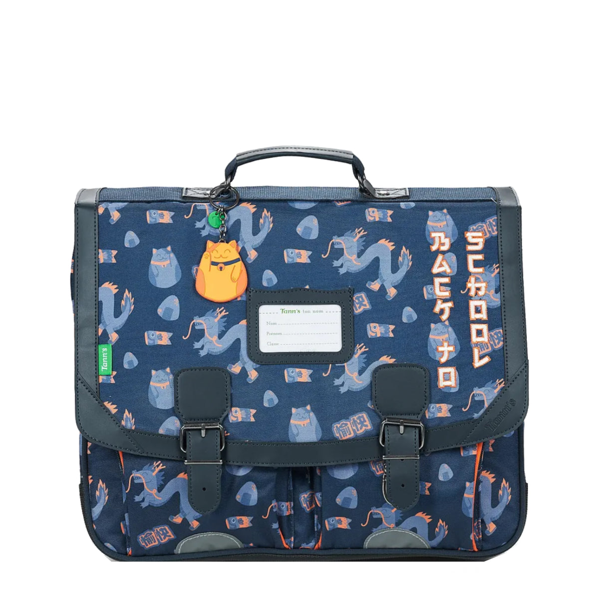 Grand cartable 2 compartiments 41 cm Adam Tann's