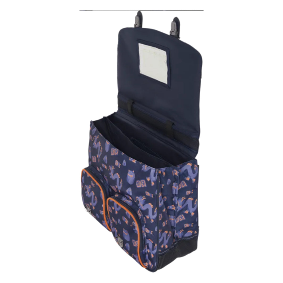 Grand cartable 2 compartiments 41 cm Adam Tann's – vue 3