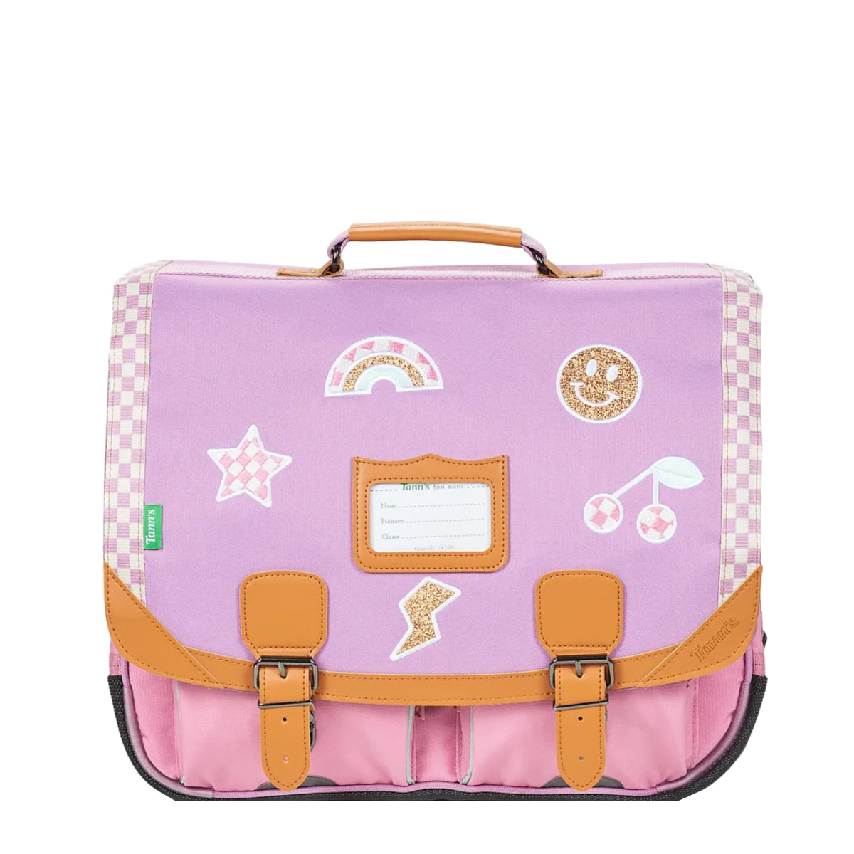Grand cartable 2 compartiments 41 cm Manon Tann's