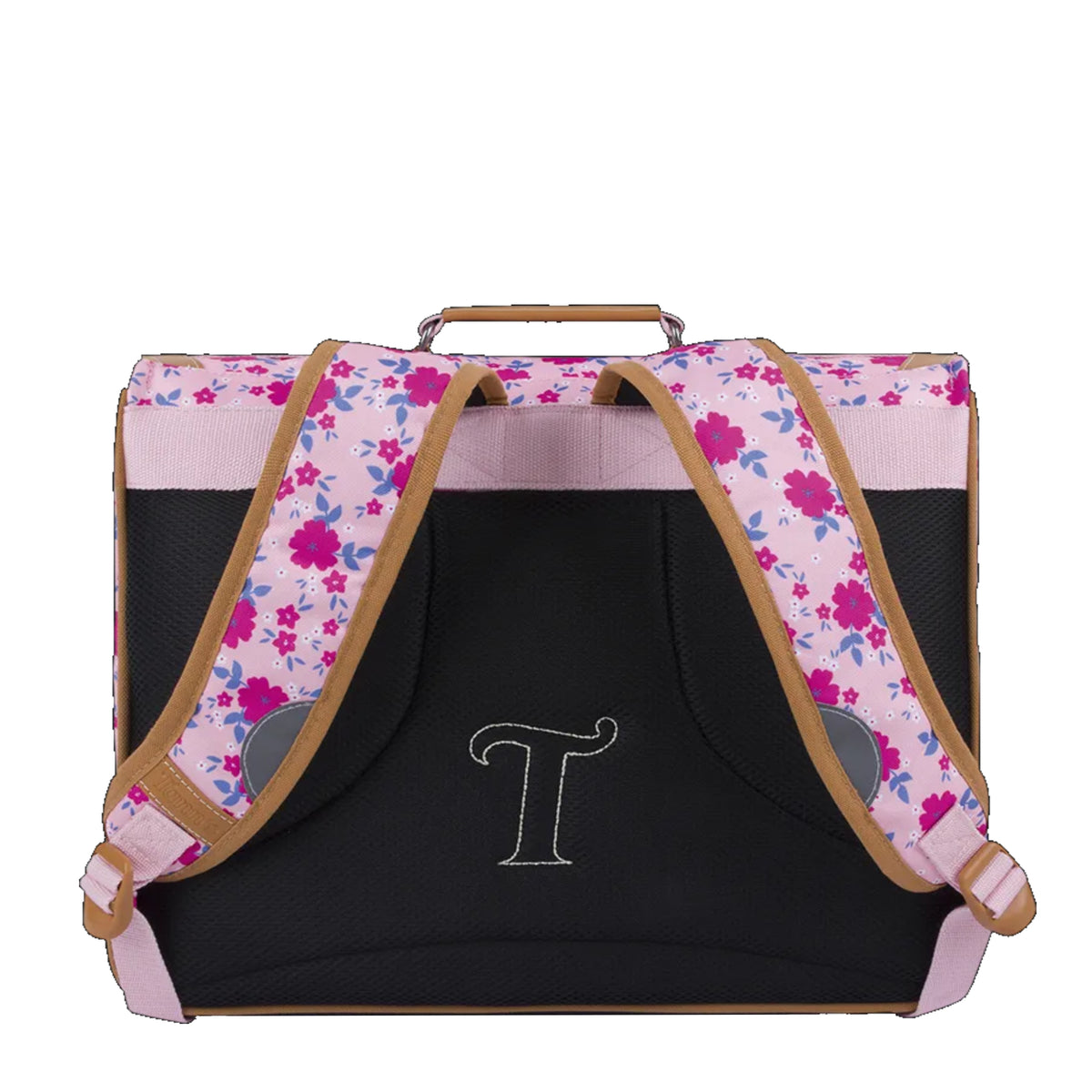 Grand cartable 2 compartiments 41 cm Aurore Tann's – vue 2