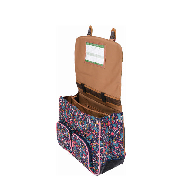 Grand cartable 2 compartiments 41 cm Alba Tann's – vue 3
