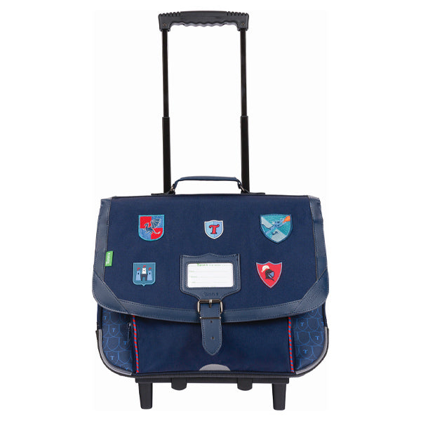 Cartable à roulettes 38 cm Lancelot Tann's