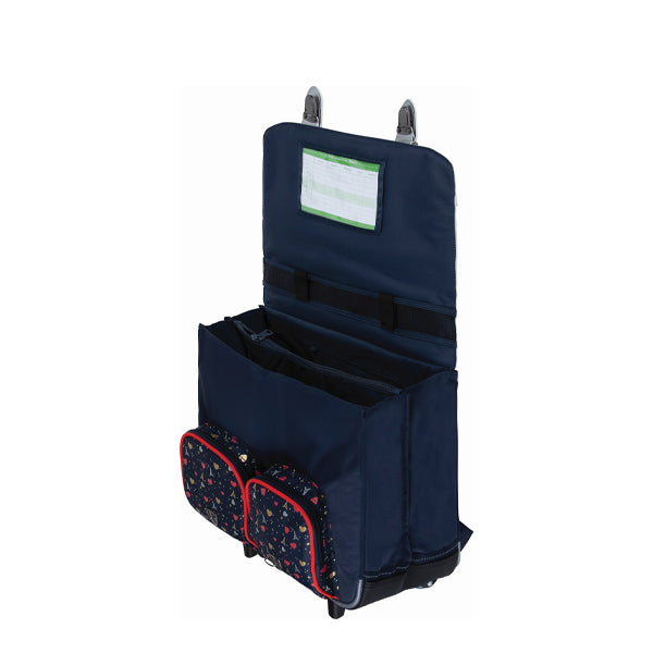 Cartable à roulettes 41cm Emilie Tann's – vue 4