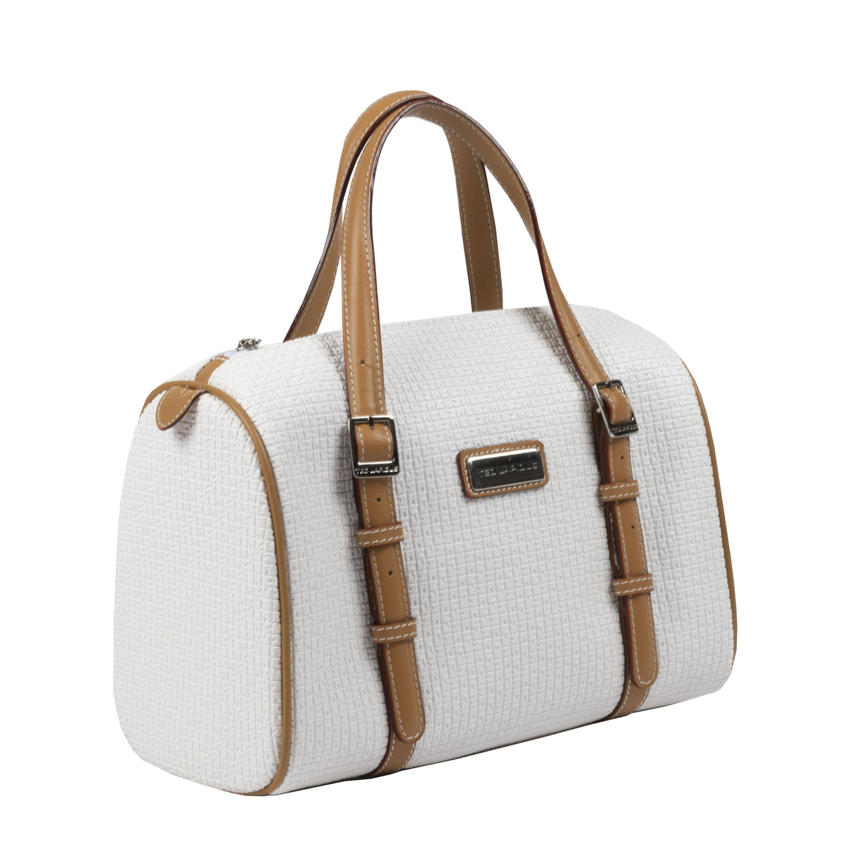 Sac à main Vinyle et cuir Fidélio Ted Lapidus – vue 2