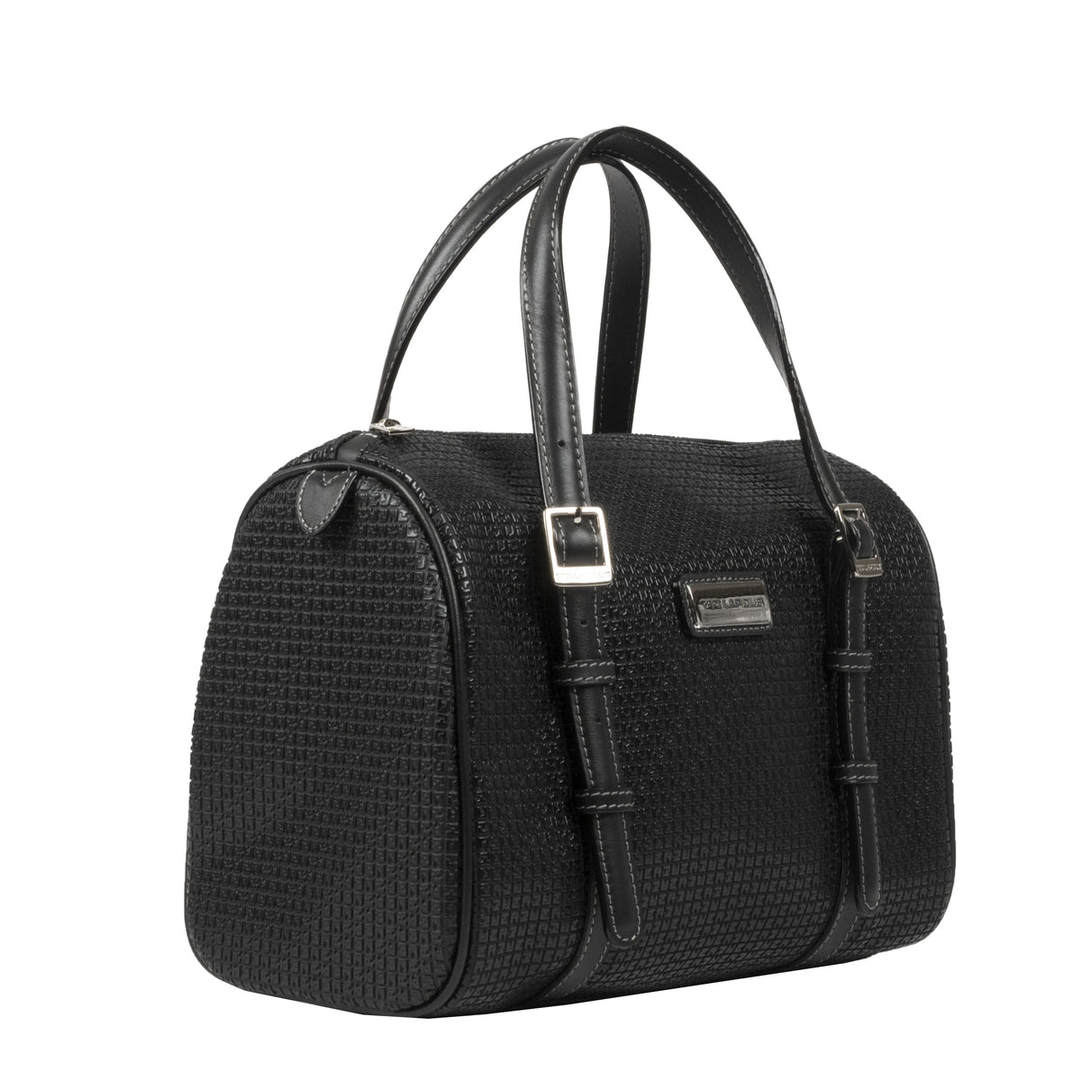 Sac à main Vinyle et cuir Fidélio Ted Lapidus – vue 2