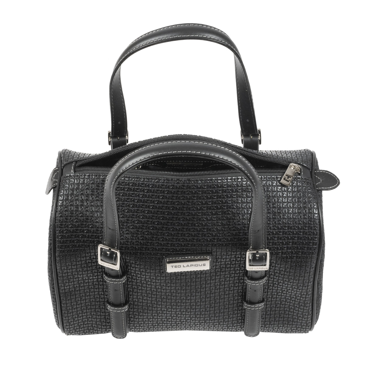 Sac à main Vinyle et cuir Fidélio Ted Lapidus – vue 5