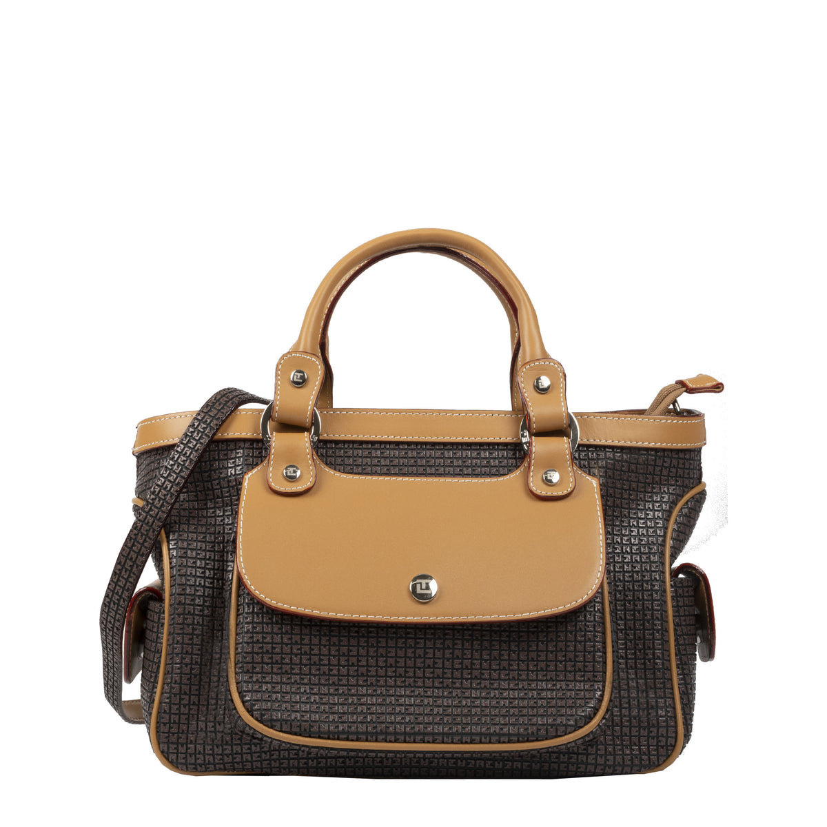 Sac vinyle et cuir Fidélio Ted Lapidus