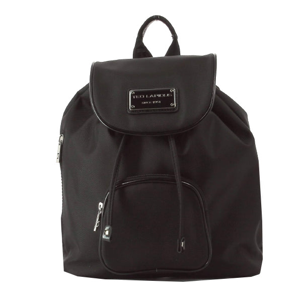 Sac à dos toile et verni Tonic Ted Lapidus