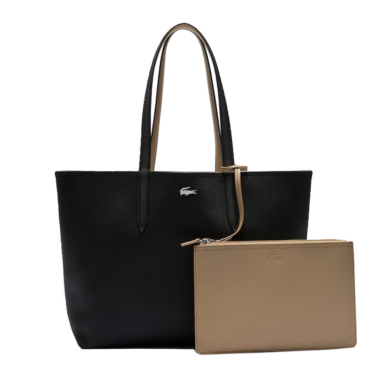 Sac shopping réversible bicolore Anna Lacoste