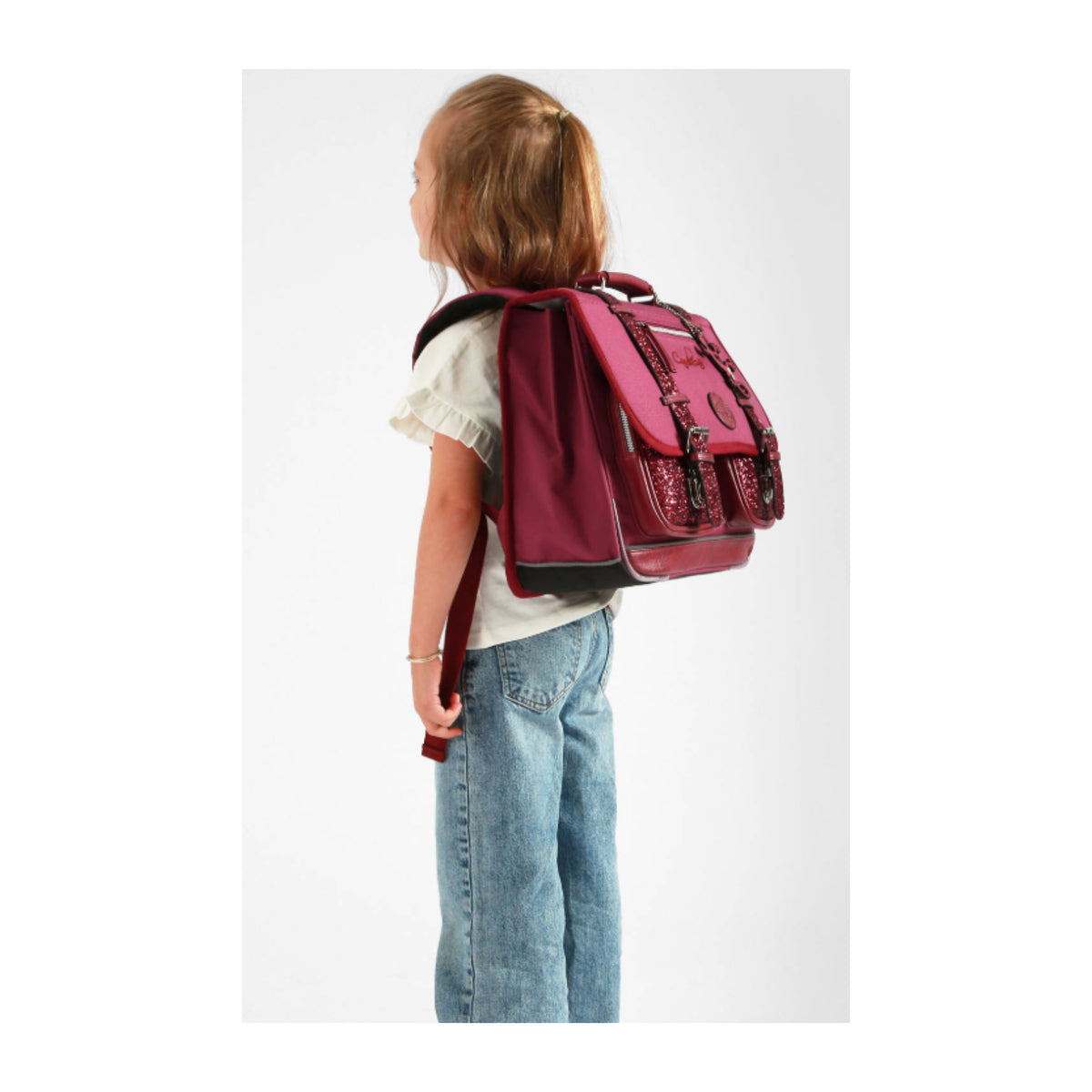 Cartable 38cm Vintage Fantasy Cameleon – vue 2