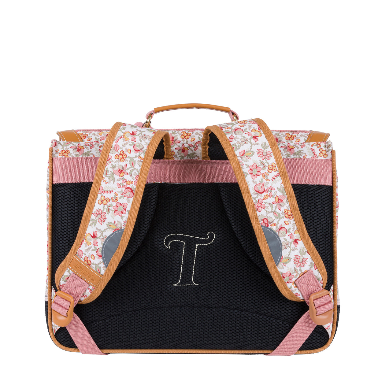 Cartable 2 compartiments 38cm Cyrillus Capucine Tann's – vue 2