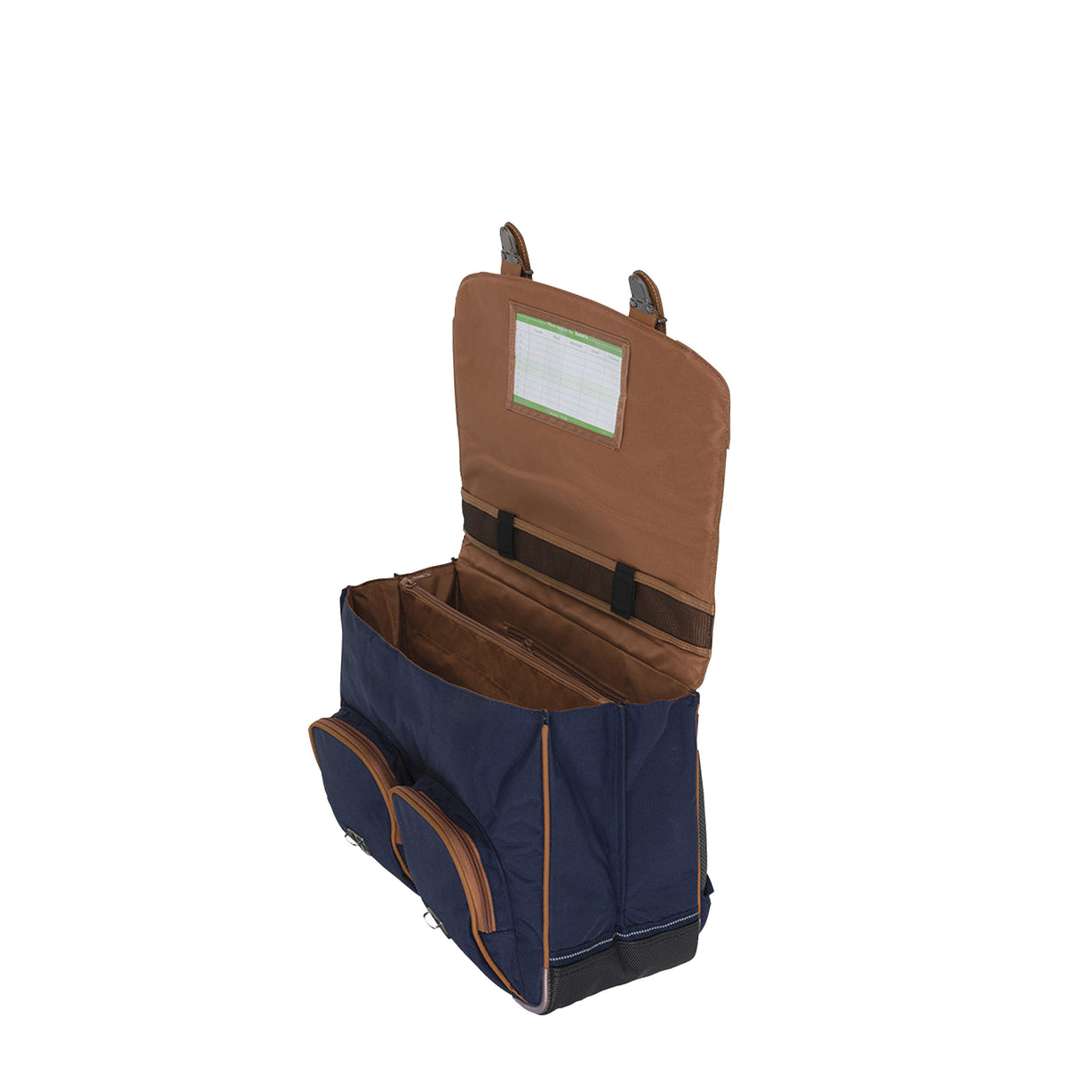 Grand cartable 2 compartiments 41 cm Camille Tann's – vue 3