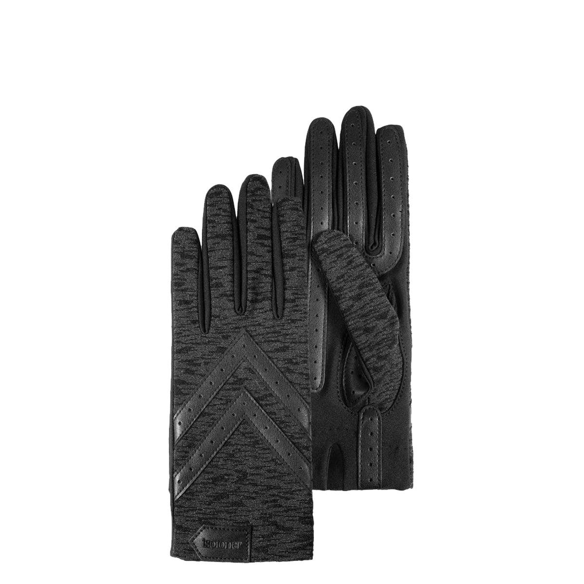 Gants femme tissu extensible Isotoner