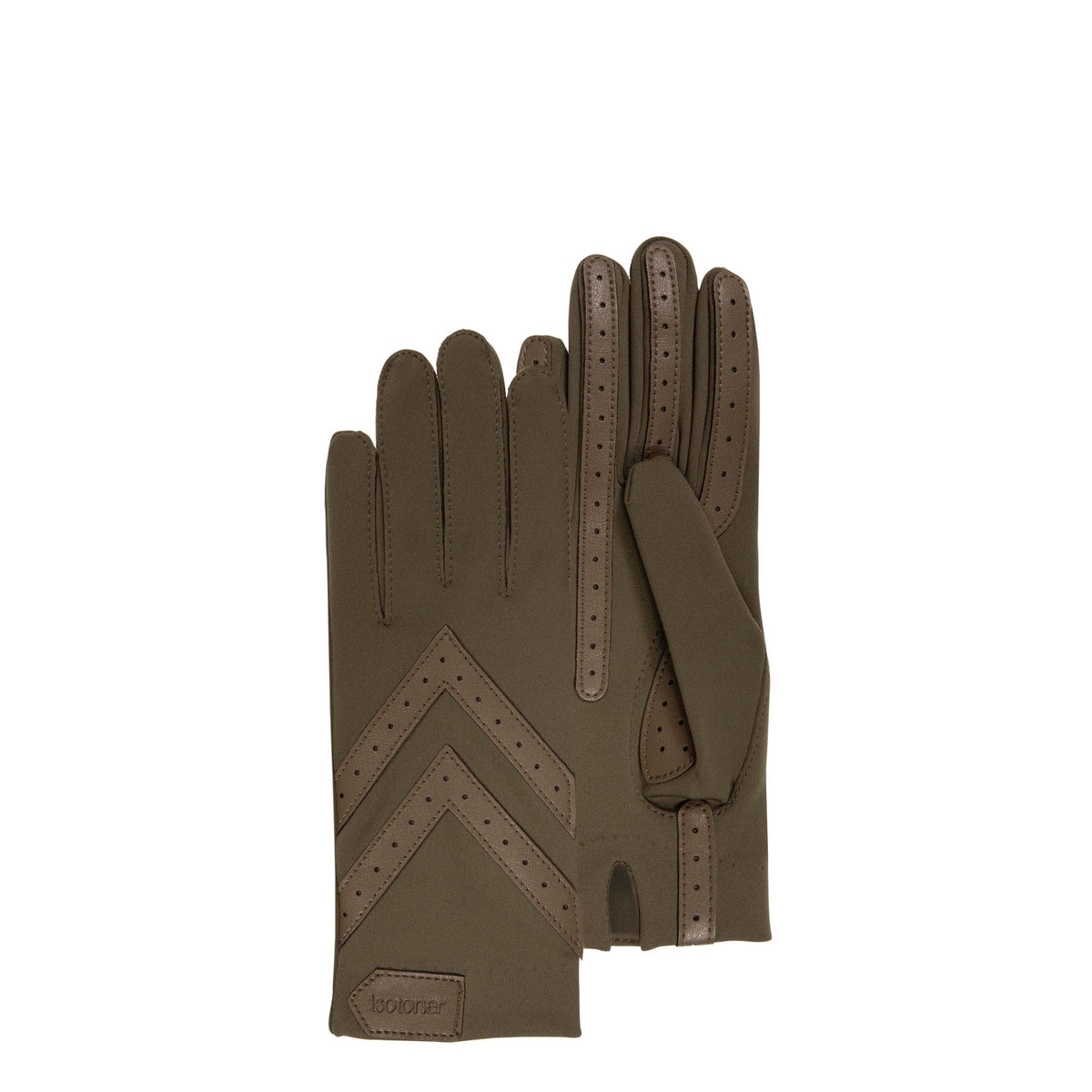 Gants femme tissu extensible Isotoner
