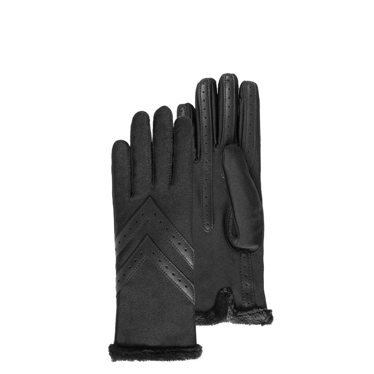 Gants femme tissu chaud Isotoner