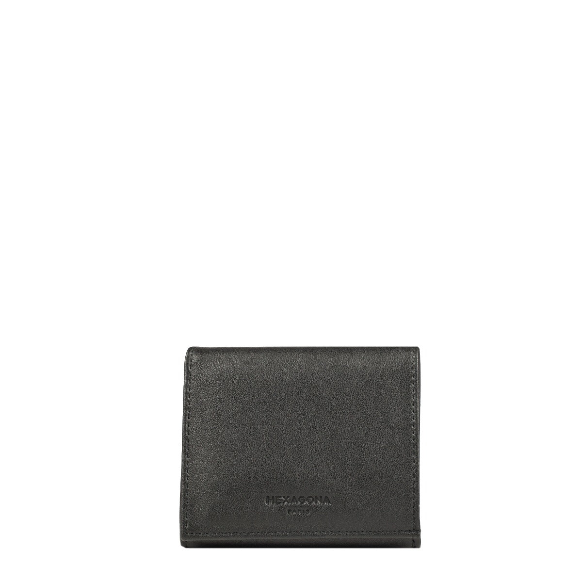 Porte monnaie en cuir Soft Hexagona