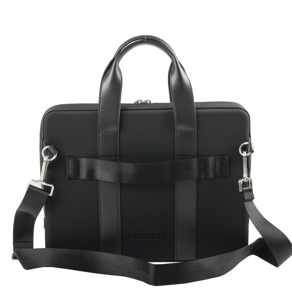 Porte ordinateur en cuir Chantaco Lacoste – vue 5