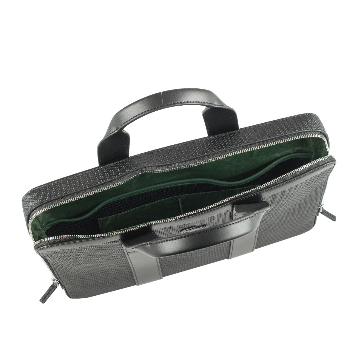 Porte ordinateur en cuir Chantaco Lacoste – vue 4