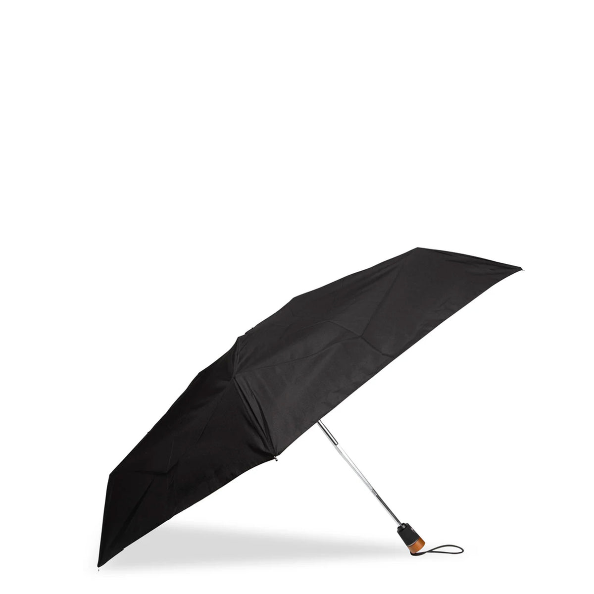 Parapluie pliant bois deluxe X tra Solide Isotoner – vue 2